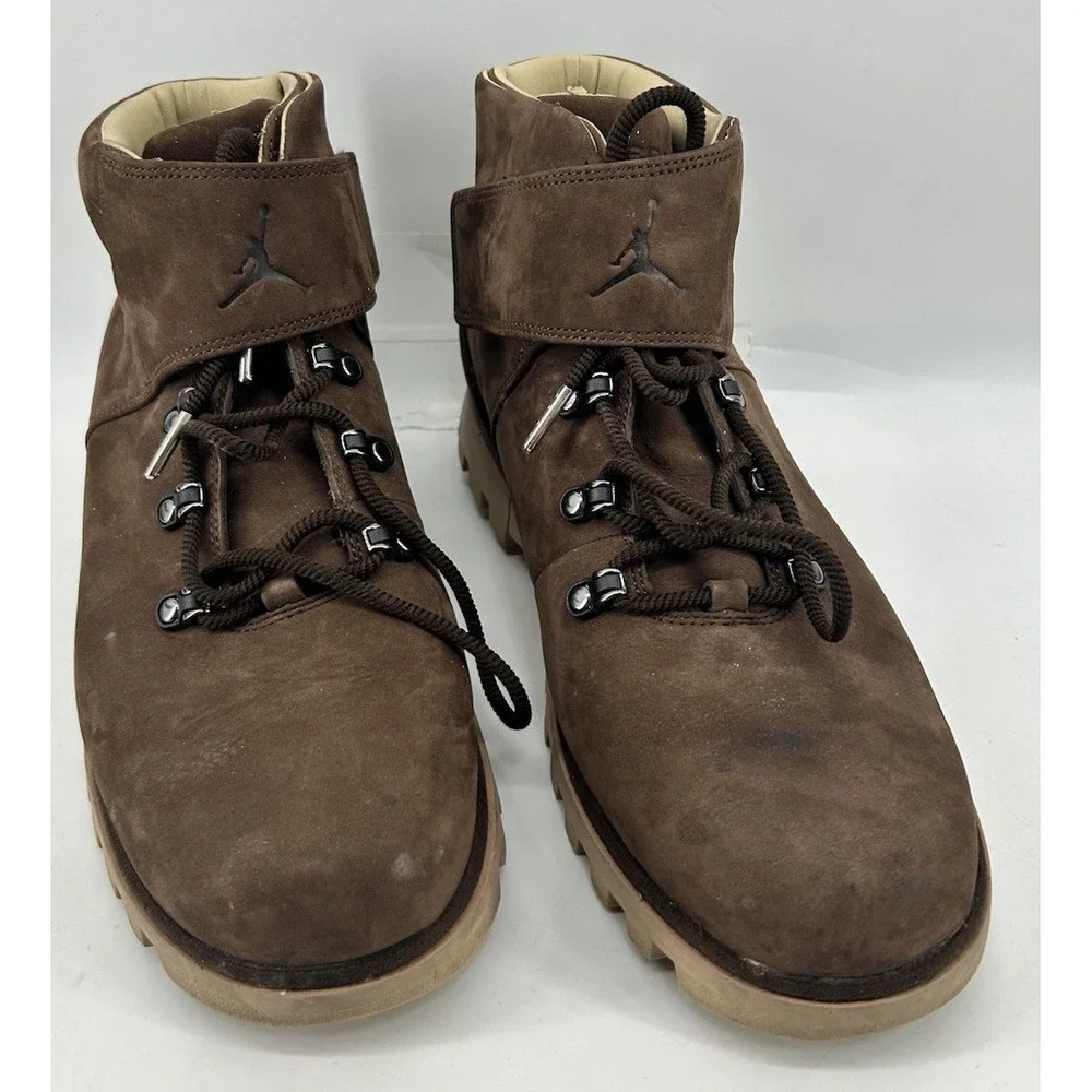 Vintage 2005 Nike Air Jordan Boss Boots OG 311048-221 Dark Cinder Men's 12